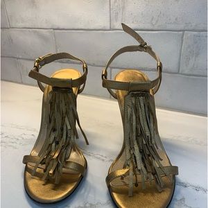 Michael Kors Fringe Sandals size 7.5